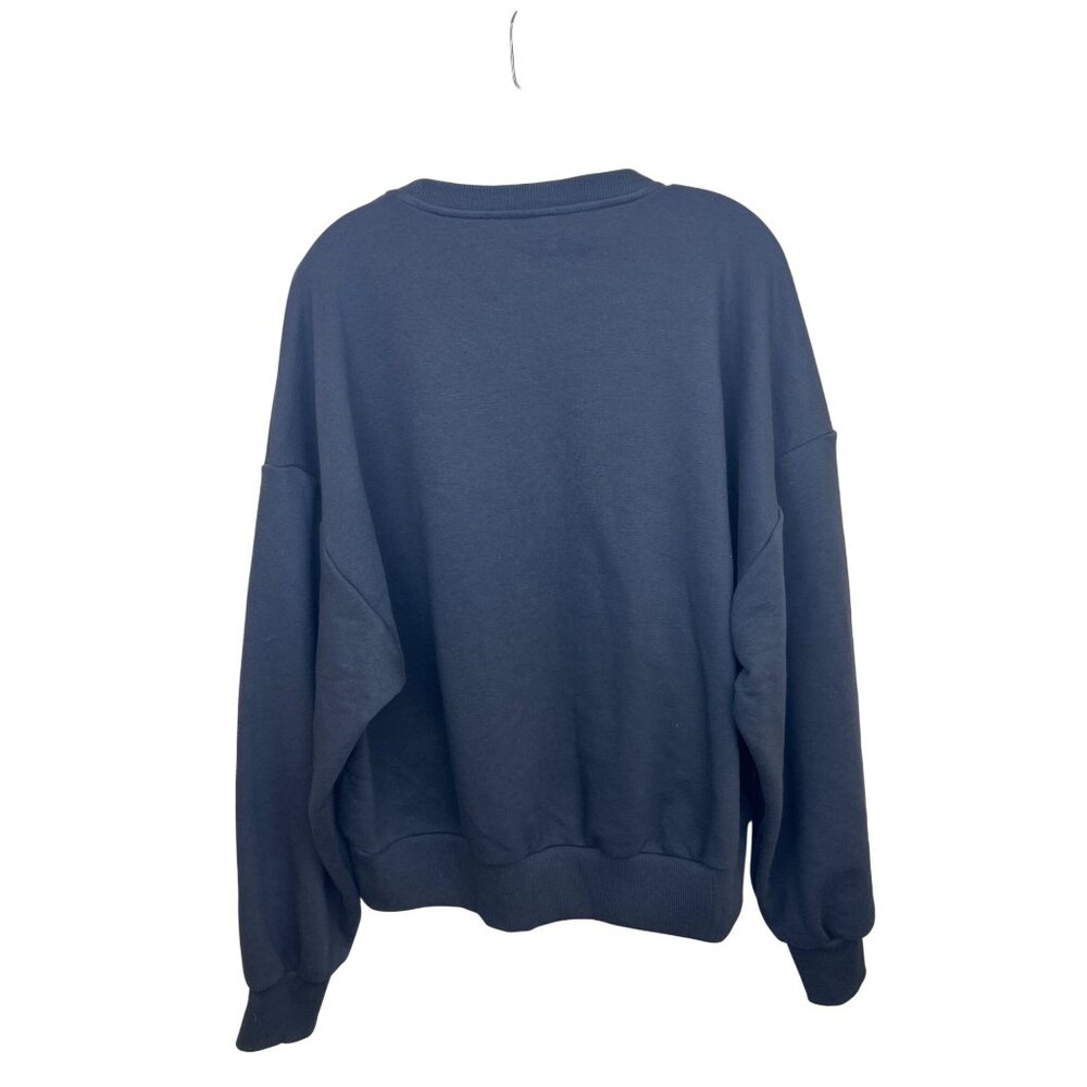 Cinq à Sept Bonjour Black Beret Brandy Pullover Sweatshirt Women's L Oversized - Picture 4 of 9